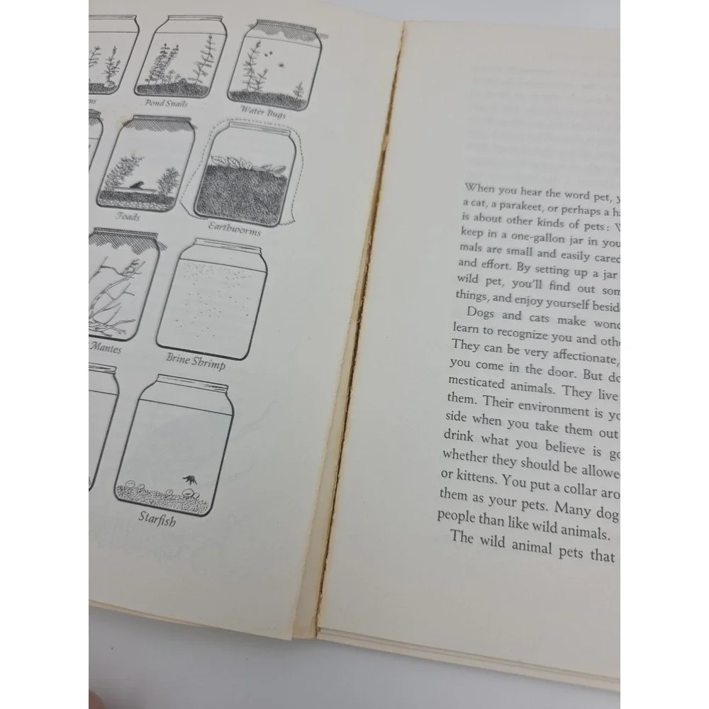 Pets in a Jar: Collecting and Caring for Small Wild Animals by Simon, Seymour